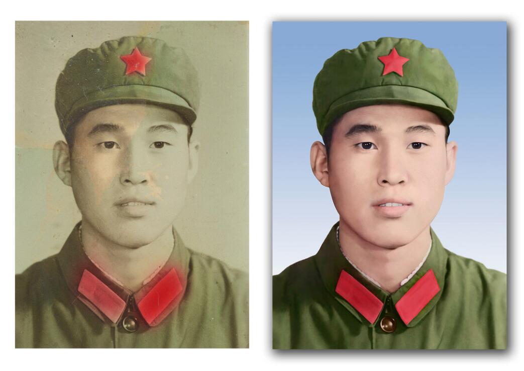 毛嘴镇破损照片修复-18